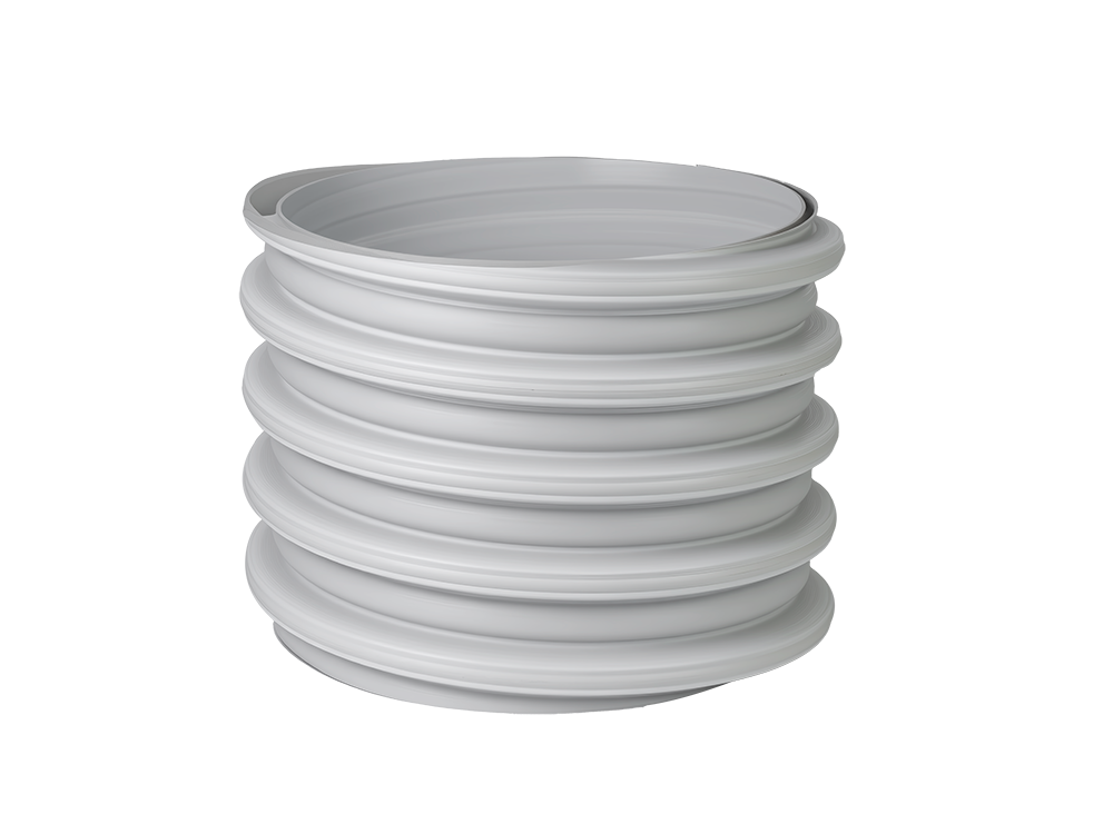 HDPE高密度聚乙烯高低波增强缠绕型结构排水管